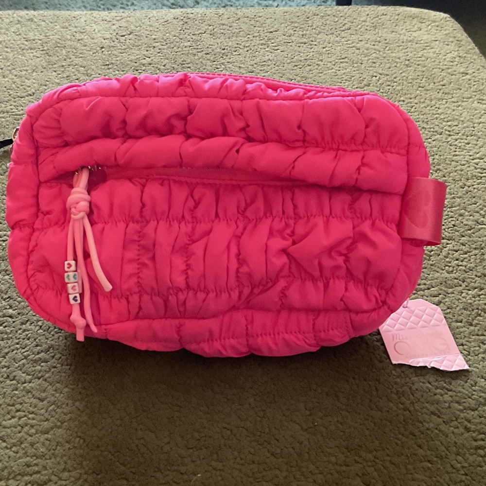 Pink Quilted Pouch